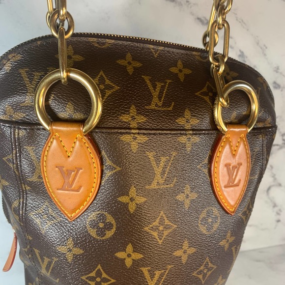 ❌❌LOUIS VUITTON Iconoclasts Bag Baby Punching Karl Lagerfeld Gold Chain Monogram - Picture 13 of 16